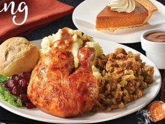 Thanksgiving Feast Is Back At Swiss Chalet Until October 8, 2018