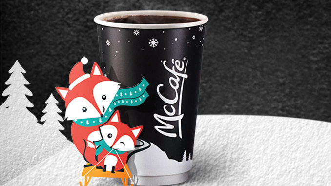 $1 Any Size Coffee At McDonald’s Canada Through December 16, 2018