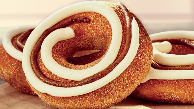Krispy Kreme Canada Introduces New Cinnamon Swirl Doughnut