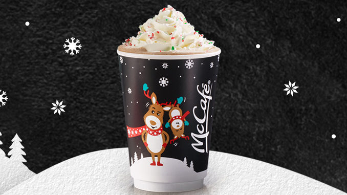 Peppermint Mocha And New Caramel Cranberry Bar Arrive At McDonald’s Canada For 2018 Holiday Season