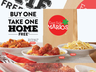Buy One Entree, Take One Home Free At East Side Mario’s Through January 20, 2019