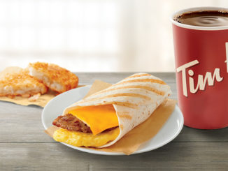 Tim Hortons Introduces New Sausage Wrap Snacker