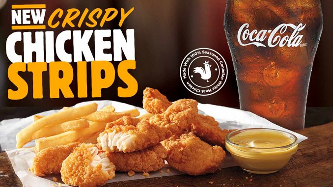 Burger King Canada Introduces New Crispy Chicken Strips