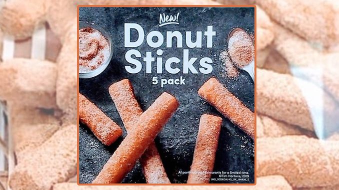 Tim Hortons Introduces New Donut Sticks