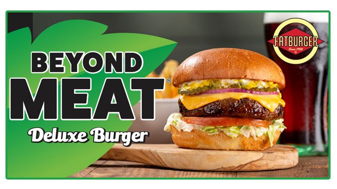 Fatburger Canada Introduces New Beyond Meat Deluxe Burger