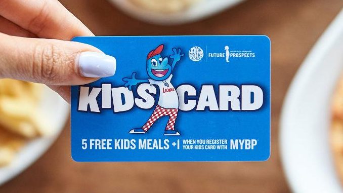 Kids Cards Are Back At Boston Pizza Until October 6, 2019