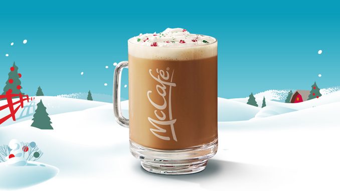 The Peppermint Latte Returns To McDonald’s Canada On November 12, 2019