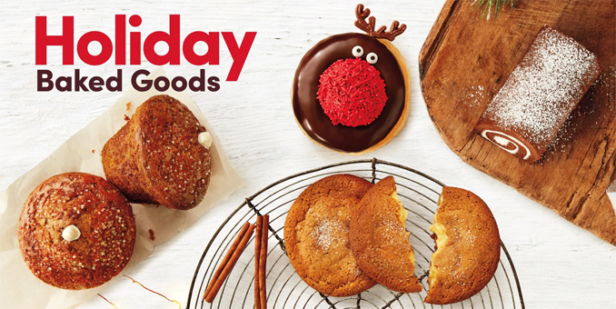 Tim Hortons 2019 holiday baked goods