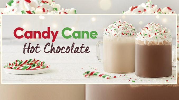 Tim Hortons Pours Candy Cane-Flavoured Hot Chocolate As Part Of 2019 Holiday Menu