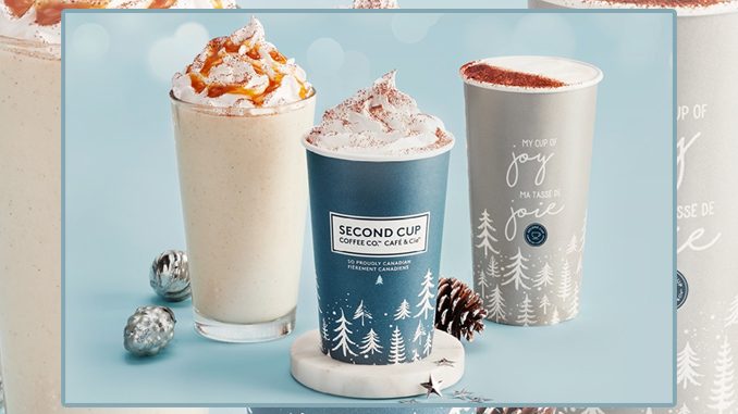 Second Cup Introduces New Cinnamon Roll White Frocho And Cinnamon Roll White Hot Chocolate Drinks