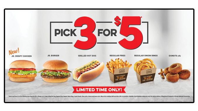 Harvey’s Introduces New Pick 3 For $5 Deal