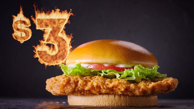 Wendy’s Canada Offers $3 Spicy Chicken Sandwich Through January 26, 2020