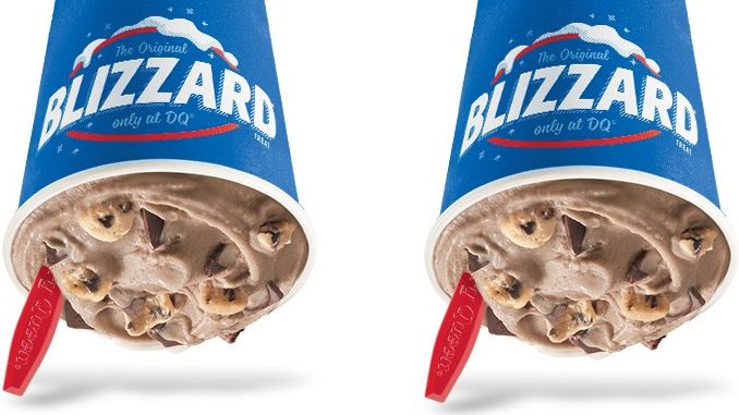 Dairy Queen Canada Blends New Double Fudge Cookie Dough Blizzard