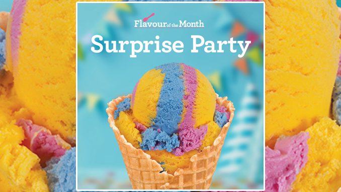 Baskin-Robbins Canada Debuts New Surprise Party Ice Cream, Brings Back Butter Tart Flavour