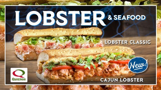 Quiznos Canada Debuts New Cajun Lobster Sub