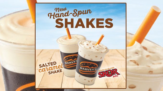 Harvey’s Adds New Salted Caramel Shake And New Skor Shake