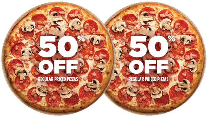Pizza Pizza Offers 50% Off Regular Priced Pizzas On July 1, 2020