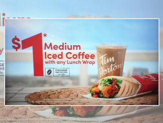 Tim Hortons Offers $1 Medium Iced Coffee With Any Lunch Wrap Purchase