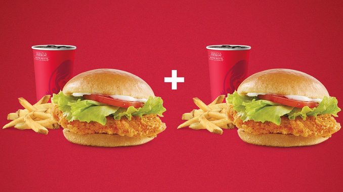 Wendy’s Canada Offers Two Small Spicy Chicken Sandwich Combos For $13.99