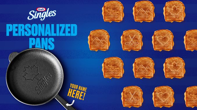 Kraft Singles Canada Is Giving Away Limited-Edition Personalized Cast Iron Pans