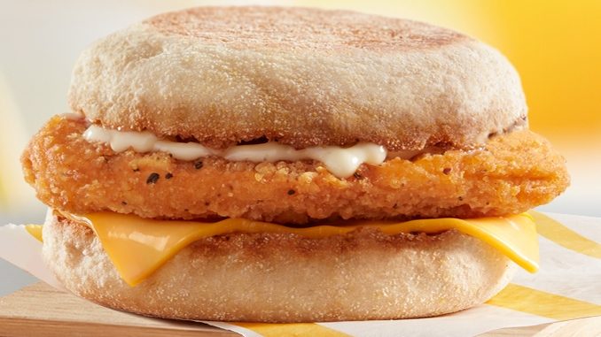 McDonald’s Canada Offers $2.49 Chicken McMuffin Deal