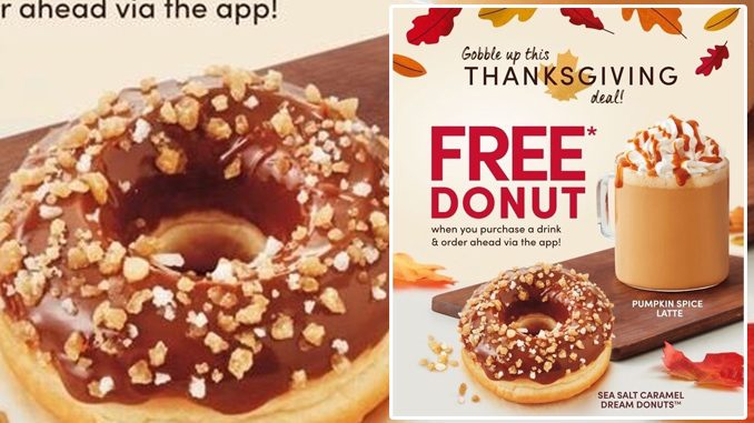 Buy A Beverage Via The Tim Hortons App, Get A Free Donut Of Your Choice Through October 12, 2020