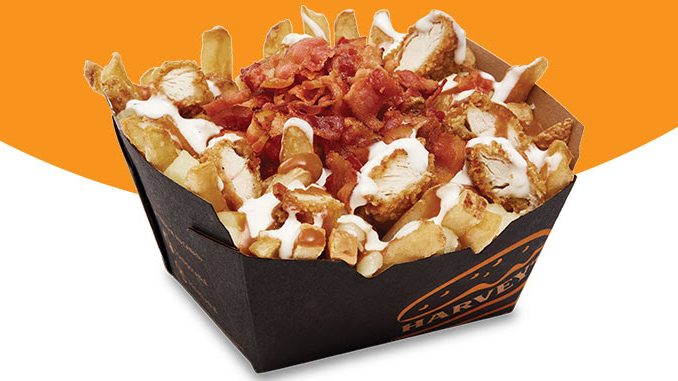 Harvey’s Offers Free Poutine On Delivery Orders Of $20 Or More After 8PM Through October 25, 2020