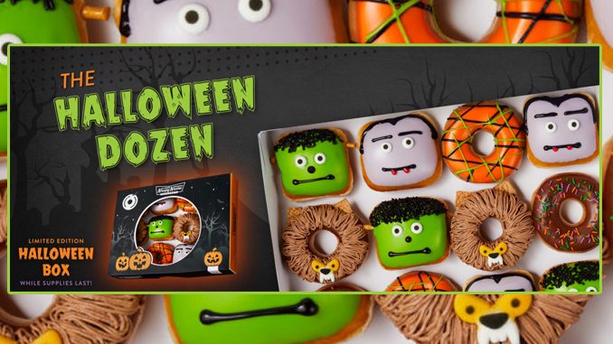 Krispy Kreme Canada Introduces New Scary-Sweet Monster Doughnuts