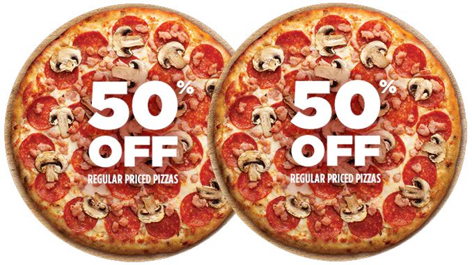 Pizza Pizza Offers 50% Off Regular Priced Pizzas Ordered Online On October 8, 2020