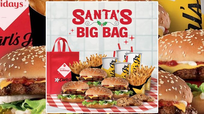 Carl’s Jr. Canada Launches New Santa’s Big Bag Deal