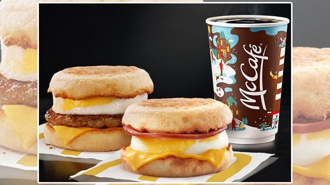 McDonald’s Canada Offers 2 For $5 McMuffin Sandwiches Deal