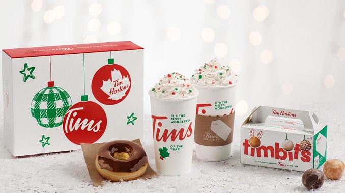 Tim Hortons Reveals 2020 Holiday Packaging