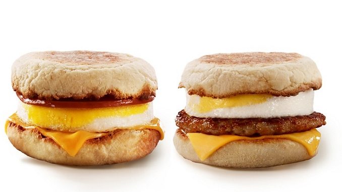 McDonald’s Canada Offers 50% Off A McMuffin Or McGriddles Sandwich On December 22, 2020