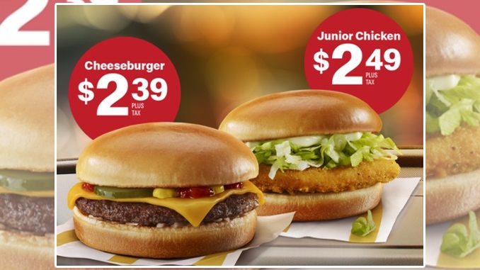 McDonald%E2%80%99s Canada Welcomes Back McPicks Value Menu