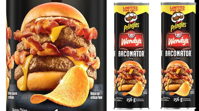 Wendy’s Baconator-Flavoured Pringles Available Now At Walmart Canada