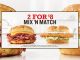 Arby’s Canada Puts Together 2 For $8 Mix ‘N Match Deal