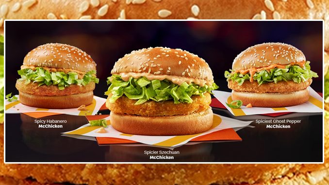 McDonald’s Canada Adds New Spicier Habanero McChicken As Part Of 2021 Spicy McChicken Challenge