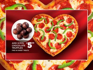 Pizza Pizza Brings Back Heart Pizza For 2021 Valentine’s Day Season