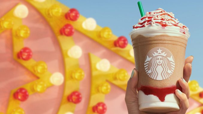 Starbucks Canada Adds New Strawberry Funnel Cake Frappuccino And New Cookie Dough Cake Pop