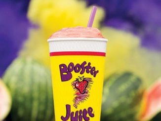 Booster Juice Welcomes Back The Watermelon Explosion Smoothie