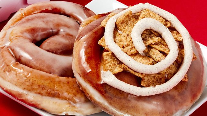 Krispy Kreme Canada Introduces New Cinnamon Rolls