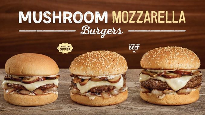 Mushroom Mozzarella Burgers Return To A&W Canada