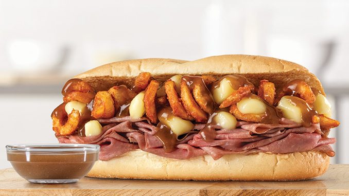 Arby’s Canada Introduces New Poutine Dip Sandwich