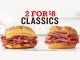 Arby’s Canada Puts Together New 2 For $8 Classics Deal