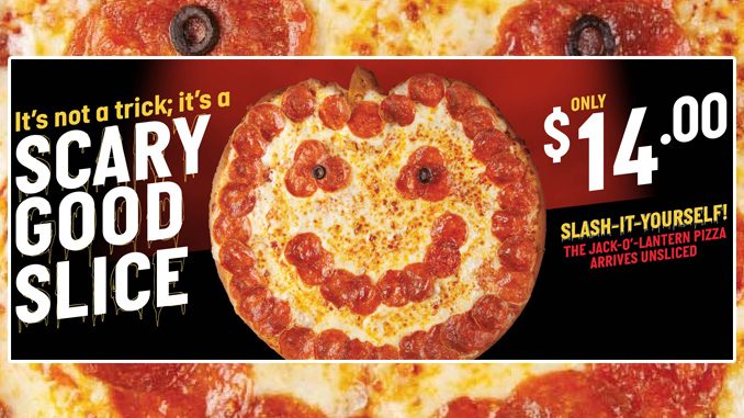 Papa John’s Canada Brings Back The Jack O’ Lantern Pizza For The 2021 Halloween Season
