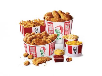 KFC Canada Brings Back Festive Double Bucket Deal For 2021 Holiday Season