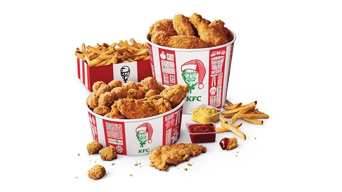 KFC Canada Offers 25% Off Festive Double Buckets Through November 28, 2021
