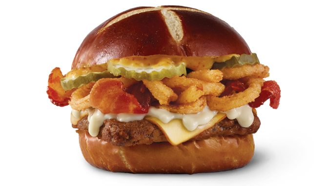 Wendy’s Canada Introduces New Pretzel Bacon Pub Cheeseburger