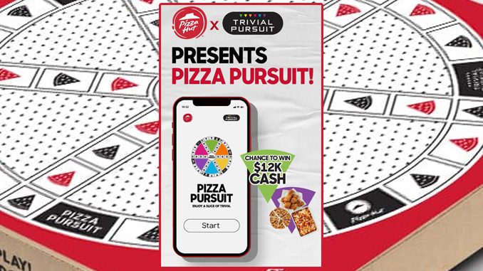 Pizza Hut Canada Partners With Trivial Pursuit For Pizza Pursuit Contest