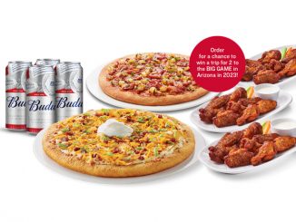 Boston Pizza Puts Together New Budweiser Playoff Meal Deal With A Chance To Win Tickets To Super Bowl LVII In Arizona In 2023